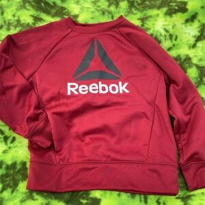 Reebok Red Sweatshirt